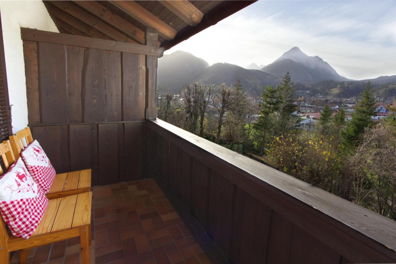 Ferienwohnung Arzgrube Mittenwald Buitenkant foto