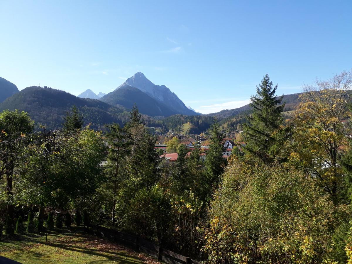 Ferienwohnung Arzgrube Mittenwald Buitenkant foto
